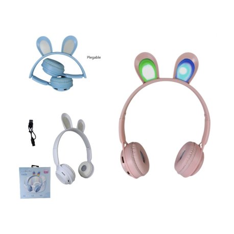 Auricular vincha conejo 150ma fm/mp3